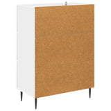 vidaXL Ladekast Wit 66 x 34,5 x 89,5 cm Bewerkt hout