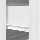 vidaXL Ladekast Wit 66 x 34,5 x 89,5 cm Bewerkt hout
