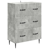vidaXL Ladekast Wit 66 x 34,5 x 89,5 cm Bewerkt hout
