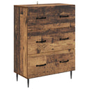 vidaXL Ladekast Wit 66 x 34,5 x 89,5 cm Bewerkt hout