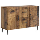 vidaXL Dressoir met lade Zwart 89 x 34,5 x 60 cm Bewerkt hout