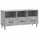 vidaXL TV Kast met lade Zwart 102 x 34,5 x 50 cm Bewerkt hout