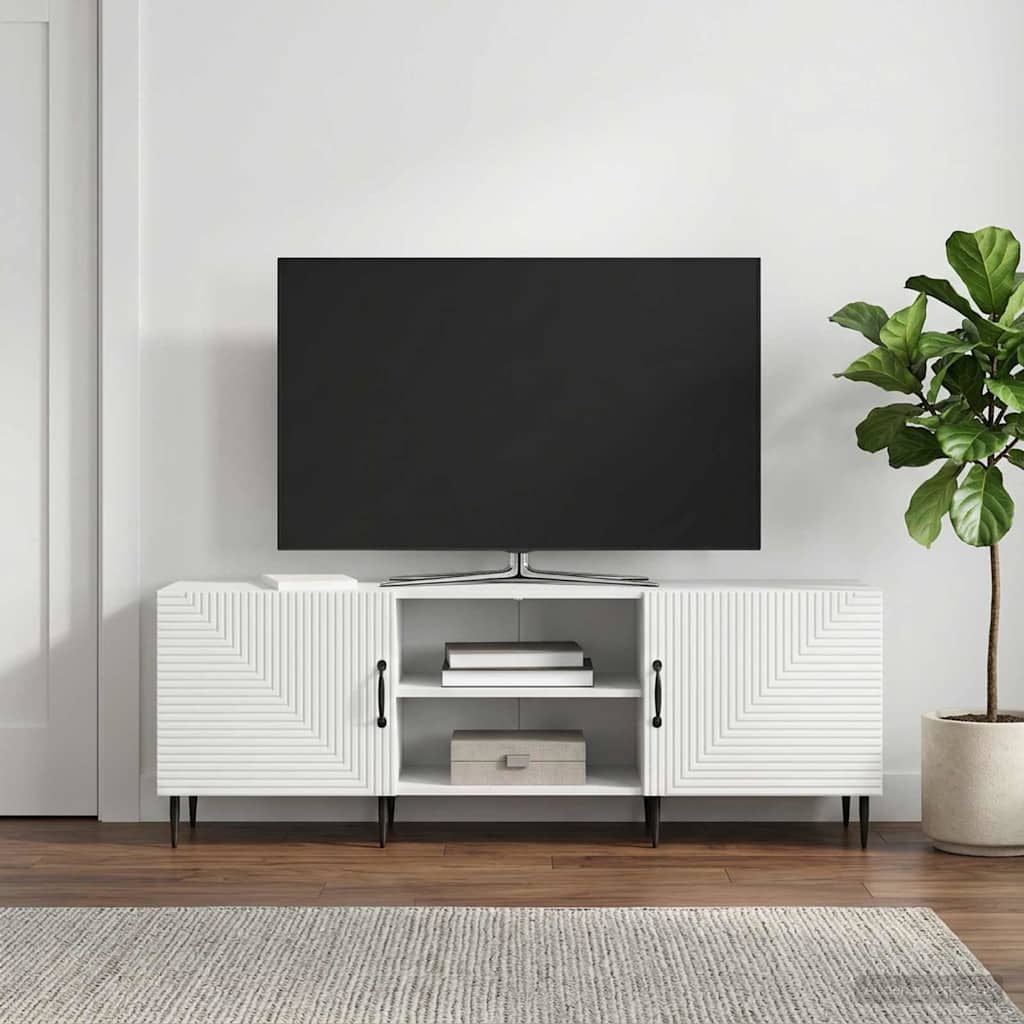 vidaXL TV Cabinet White 150 x 31 x 50 cm Engineered Wood