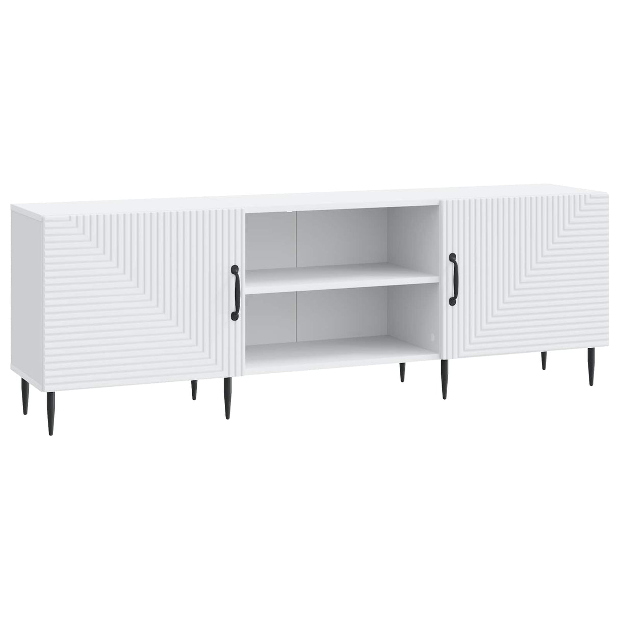 vidaXL TV Cabinet White 150 x 31 x 50 cm Engineered Wood