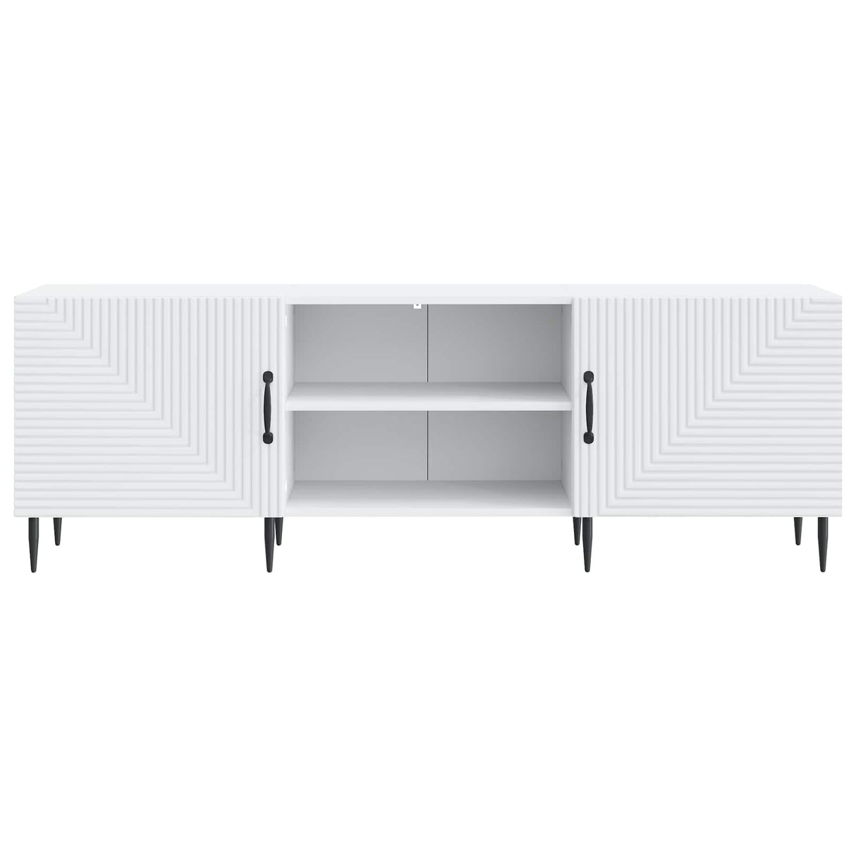 vidaXL TV Cabinet White 150 x 31 x 50 cm Engineered Wood