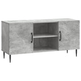 vidaXL TV Kast Zwart 102 x 34,5 x 50 cm Bewerkt hout
