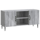 vidaXL TV Kast Zwart 102 x 34,5 x 50 cm Bewerkt hout
