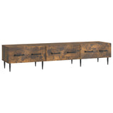 vidaXL TV Kast met lade Zwart 147 x 34,5 x 30 cm Bewerkt hout