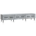 vidaXL TV Kast met lade Zwart 147 x 34,5 x 30 cm Bewerkt hout
