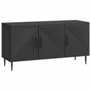 vidaXL TV Kast Zwart 99 x 34,5 x 50 cm Bewerkt hout