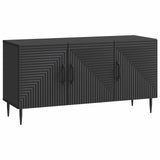 vidaXL TV Kast Zwart 99 x 34,5 x 50 cm Bewerkt hout