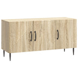 vidaXL TV Kast Zwart 99 x 34,5 x 50 cm Bewerkt hout