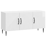 vidaXL TV Kast Zwart 99 x 34,5 x 50 cm Bewerkt hout