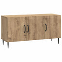 vidaXL TV Kast Zwart 99 x 34,5 x 50 cm Bewerkt hout