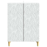 vidaXL Dressoir Wit 66 x 34,5 x 90 cm Bewerkt hout