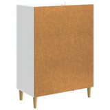 vidaXL Dressoir Wit 66 x 34,5 x 90 cm Bewerkt hout