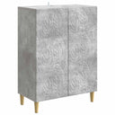 vidaXL Dressoir Wit 66 x 34,5 x 90 cm Bewerkt hout