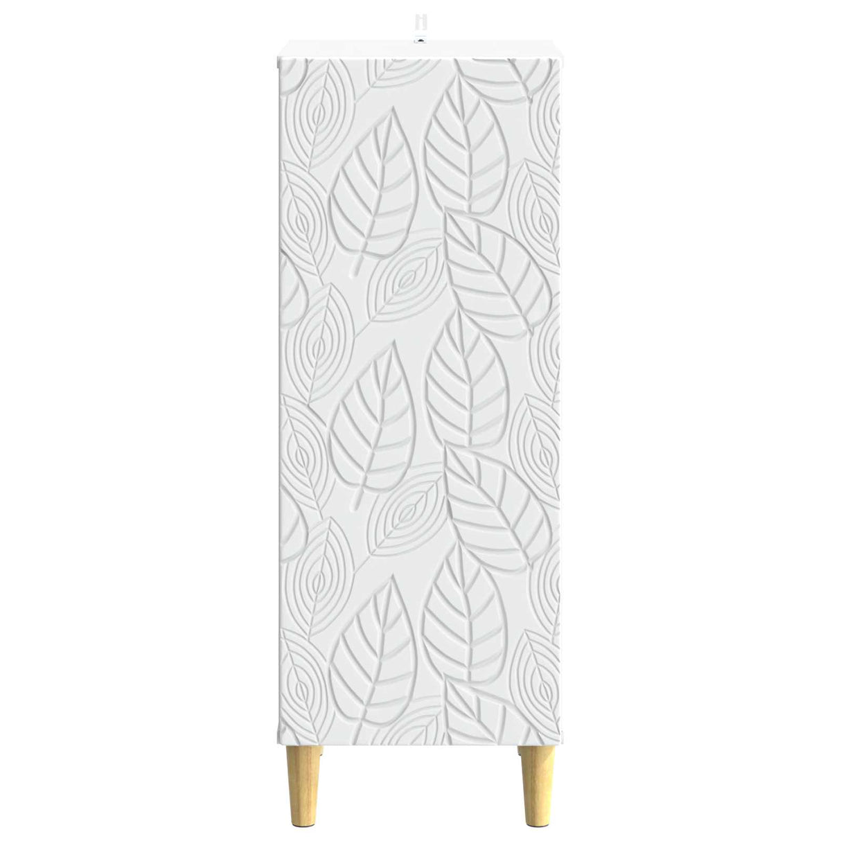 vidaXL Dressoir Wit 33 x 34,5 x 90 cm Bewerkt hout