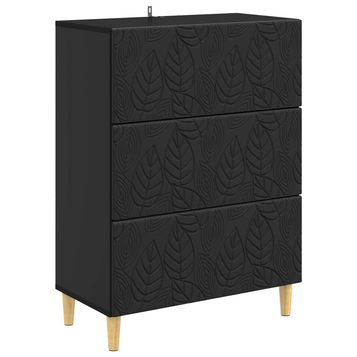 vidaXL Ladekast Wit 66 x 34,5 x 90 cm Bewerkt hout