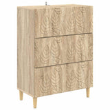 vidaXL Ladekast Wit 66 x 34,5 x 90 cm Bewerkt hout