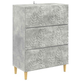 vidaXL Ladekast Wit 66 x 34,5 x 90 cm Bewerkt hout
