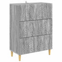 vidaXL Ladekast Wit 66 x 34,5 x 90 cm Bewerkt hout
