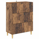 vidaXL Ladekast Wit 66 x 34,5 x 90 cm Bewerkt hout