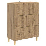 vidaXL Ladekast Wit 66 x 34,5 x 90 cm Bewerkt hout