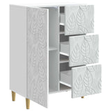 vidaXL Dressoir Wit 66 x 34,5 x 90 cm Bewerkt hout