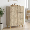 vidaXL Dressoir Wit 66 x 34,5 x 90 cm Bewerkt hout