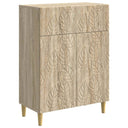 vidaXL Sideboard Black 66 x 34.5 x 90 cm Engineered Wood