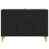 vidaXL Dressoir Zwart 89 x 34,5 x 60 cm Bewerkt hout