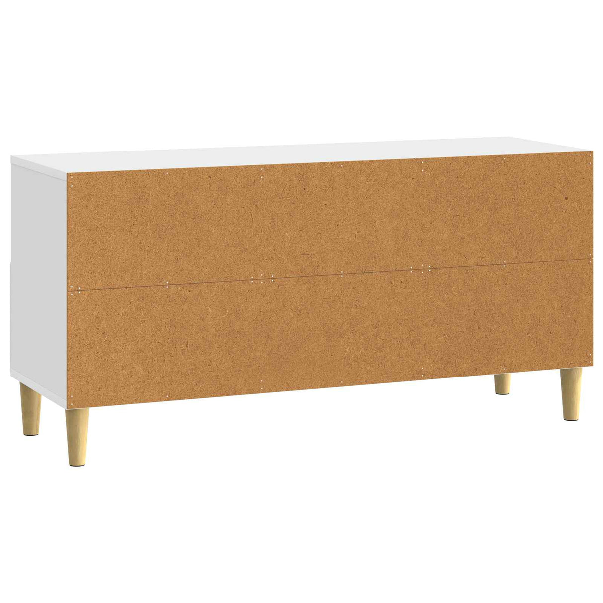 vidaXL TV Kast 102 x 34,5 x 50 cm Wit Bewerkt hout