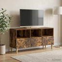 vidaXL TV Kast 102 x 34,5 x 50 cm Wit Bewerkt hout