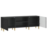 vidaXL TV Kast 150 x 31 x 50 cm Zwart Bewerkt hout