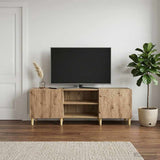 vidaXL TV Kast 150 x 31 x 50 cm Zwart Bewerkt hout
