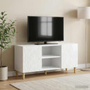 vidaXL TV Kast 102 x 34,5 x 50 cm Wit Bewerkt hout