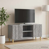 vidaXL TV Kast 102 x 34,5 x 50 cm Wit Bewerkt hout