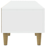 vidaXL TV Kast 147 x 34,5 x 30 cm Wit Bewerkt hout