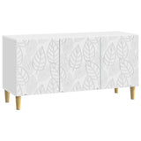vidaXL TV Kast 99 x 34,5 x 50 cm Wit Bewerkt hout