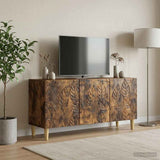 vidaXL TV Kast 99 x 34,5 x 50 cm Wit Bewerkt hout