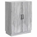 vidaXL Dressoir Zwart 66 x 34,5 x 87 cm Bewerkt hout