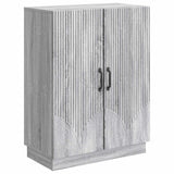 vidaXL Dressoir Zwart 66 x 34,5 x 87 cm Bewerkt hout