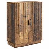 vidaXL Dressoir Zwart 66 x 34,5 x 87 cm Bewerkt hout