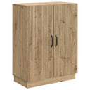 vidaXL Dressoir Zwart 66 x 34,5 x 87 cm Bewerkt hout