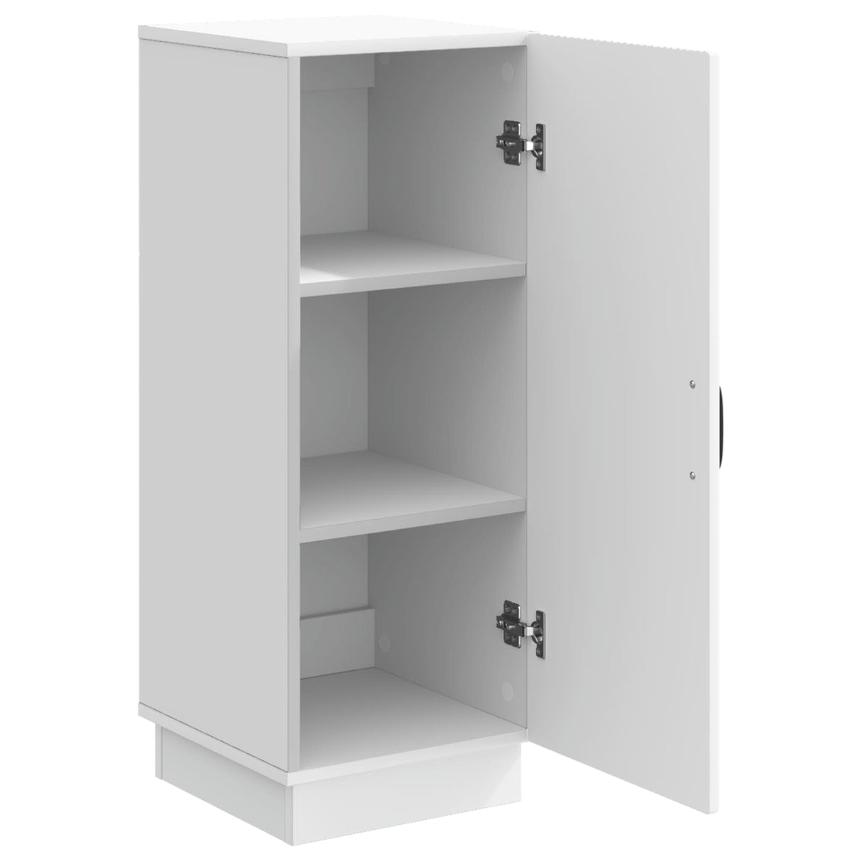 vidaXL Dressoir Wit 33 x 34,5 x 87 cm Bewerkt hout