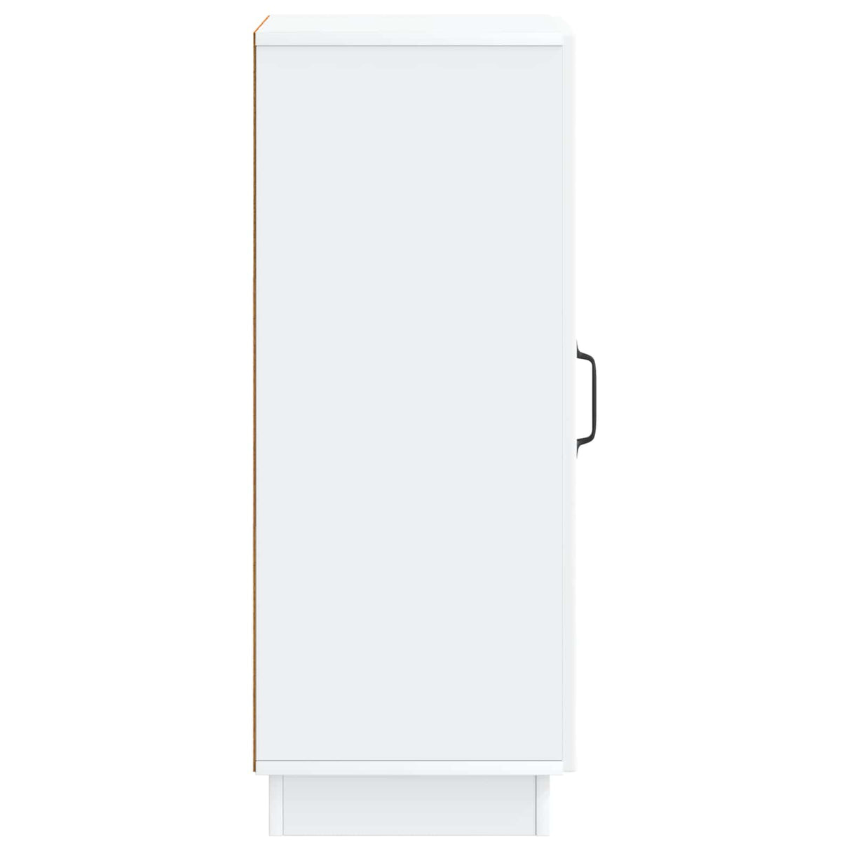 vidaXL Dressoir Wit 33 x 34,5 x 87 cm Bewerkt hout