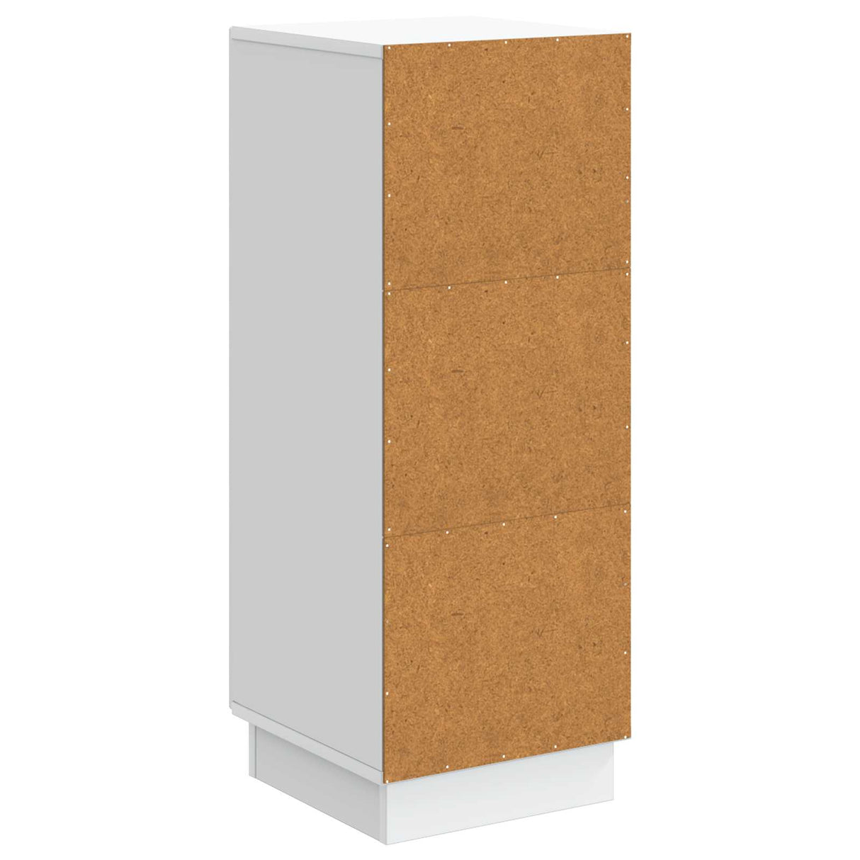 vidaXL Dressoir Wit 33 x 34,5 x 87 cm Bewerkt hout