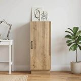 vidaXL Dressoir Wit 33 x 34,5 x 87 cm Bewerkt hout