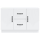 vidaXL Dressoir met lade Wit 89 x 34,5 x 57 cm Bewerkt hout